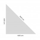 Solseil 4x4x5,6 meter thumbnail