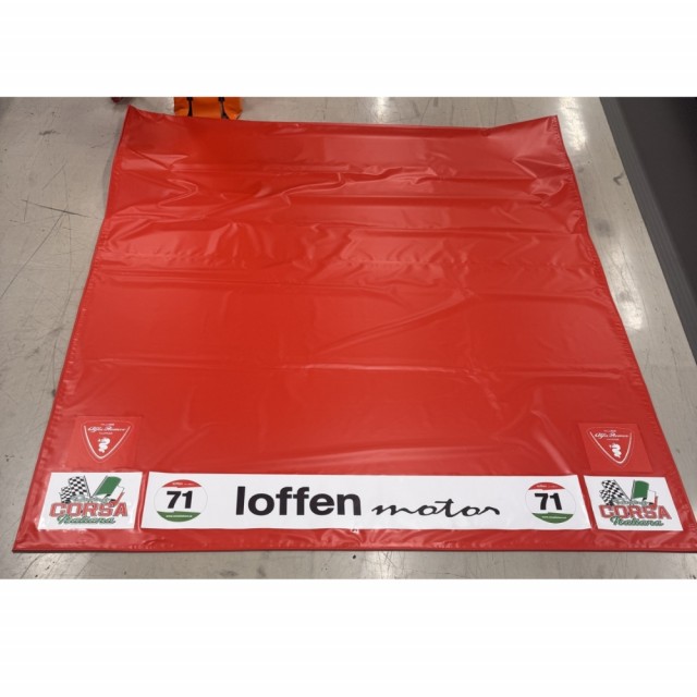 Depot presenning - kan bestilles med logo